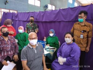 VAKSINASI COVID -19 DOSIS LANJUTAN ( BOOSTER ) UNTUK WARGA MASYARAKAT KALURAHAN MARGOKATON