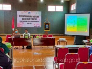 PEMBENTUKAN RUMAH SEHAT DAN REMBUK STUNTING KALURAHAN MARGOKATON TAHUN 2022