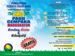 SOFT OPENING PAUD KALURAHAN