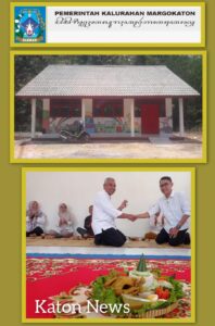 PERESMIAN DAN PENYERAHAN KUNCI GEDUNG PAUD KALURAHAN MARGOKATON