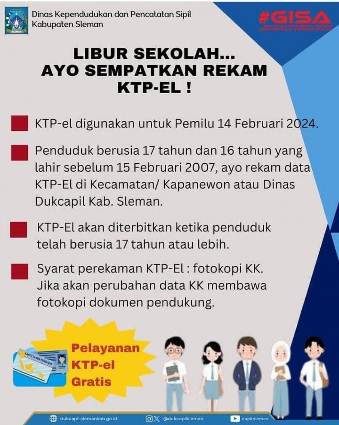PELAYANAN E-KTP PEMULA