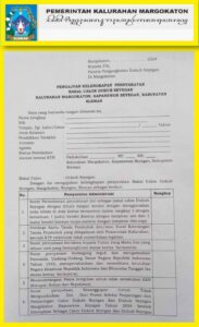 INFORMASI PENJARINGAN DAN PENYARINGAN CALON DUKUH SEYEGAN DAN LINK BLANGKO PENDAFTARAN