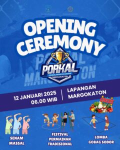 OPENING CEREMONY PORKAL MARGOKATON 2025