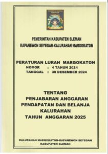 PERATURAN LURAH MARGOKATON