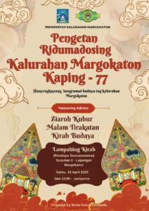 INFORMASI PENGETAN RIDUMADOSING KALURAHAN MARGOKATON KAPING – 77
