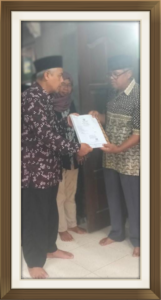 PENYERAHAN AKTA KEMATIAN UNTUK WARGA MARGOKATON PROGRAM LUKADESI BULAN APRIL TAHUN 2025 PADUKUHAN BANTULAN