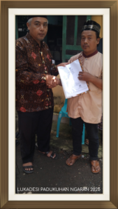 PENYERAHAN AKTA KEMATIAN UNTUK WARGA MARGOKATON PROGRAM LUKADESI BULAN APRIL TAHUN 2025 PADUKUHAN NGARAN