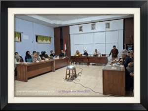 RAPAT KOORDINASI PAMONG MARGOKATON BAHAS PERSIAPAN HARI JADI KALURAHAN ke-77