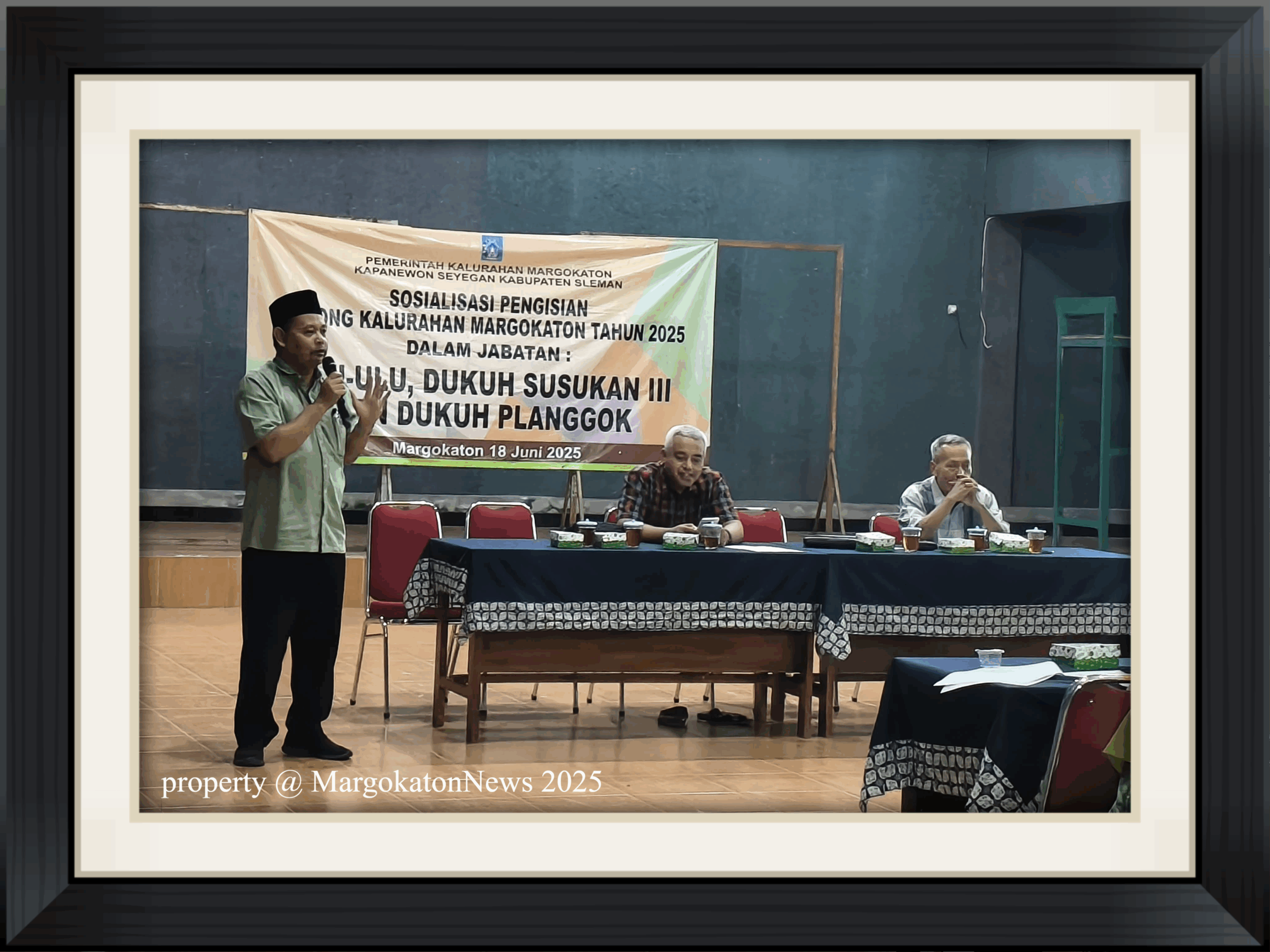 TAHAPAN SOSIALISASI PENGISIAN PAMONG KALURAHAN MARGOKATON