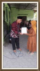 PENYERAHAN AKTA KEMATIAN UNTUK WARGA MARGOKATON PROGRAM LUKADESI BULAN AGUSTUS TAHUN 2025 PADUKUHAN SONOHARJO