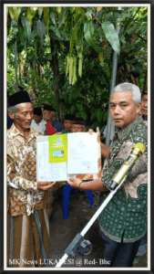 PENYERAHAN AKTA KEMATIAN UNTUK WARGA MARGOKATON PROGRAM LUKADESI BULAN SEPTEMBER TAHUN 2025 PADUKUHAN NGARAN