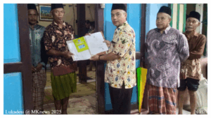 PENYERAHAN AKTA KEMATIAN UNTUK WARGA MARGOKATON PROGRAM LUKADESI BULAN OKTOBER TAHUN 2025 PADUKUHAN SUSUKAN II