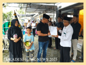 PENYERAHAN AKTA KEMATIAN UNTUK WARGA MARGOKATON PROGRAM LUKADESI PADUKUHAN BOLU