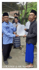 PENYERAHAN AKTA KEMATIAN UNTUK WARGA MARGOKATON PROGRAM LUKADESI PADUKUHAN SONOHARJO