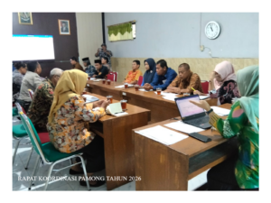 MUSYAWARAH KOORDINASI DENGAN PAMONG TETANG LAPORAN KINERJA