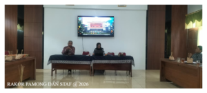 RAPAT KOORDINASI PAMONG DAN STAF