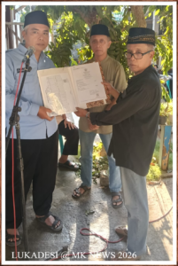 PENYERAHAN AKTA KEMATIAN UNTUK WARGA MARGOKATON PROGRAM LUKADESI (KELUARGA BERDUKA DESA SIAGA) PADUKUHAN NGARAN